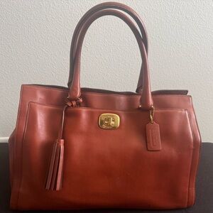 Leather Coach Purse